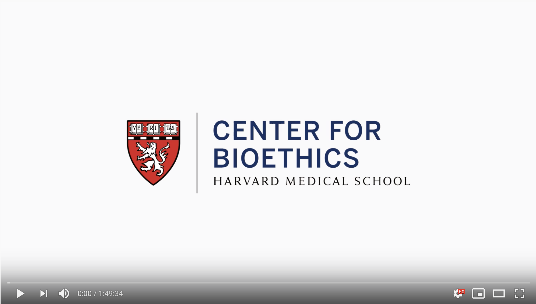 Center for Bioethics video