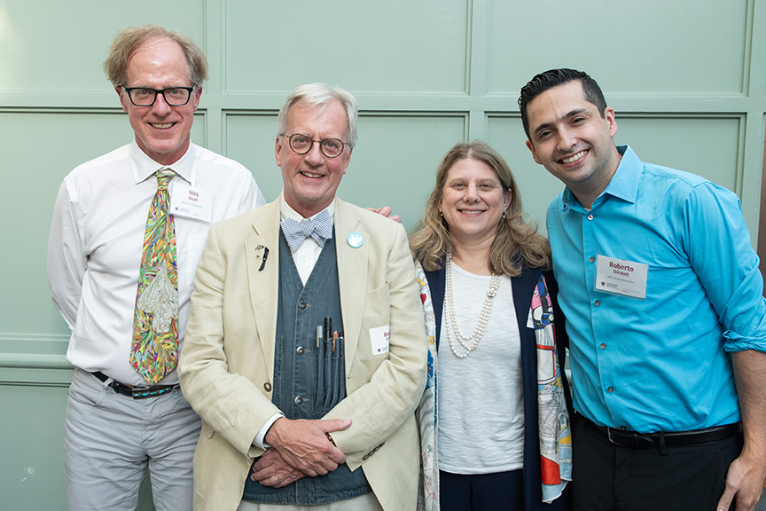 Wes Boyd, David Urion, Rebecca Brendel, and Roberto Sirvent.