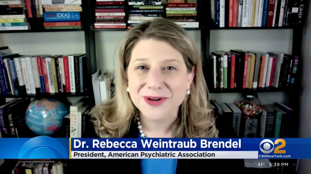 Rebecca Brendel, MD, JD, on CBS News Philadelphia