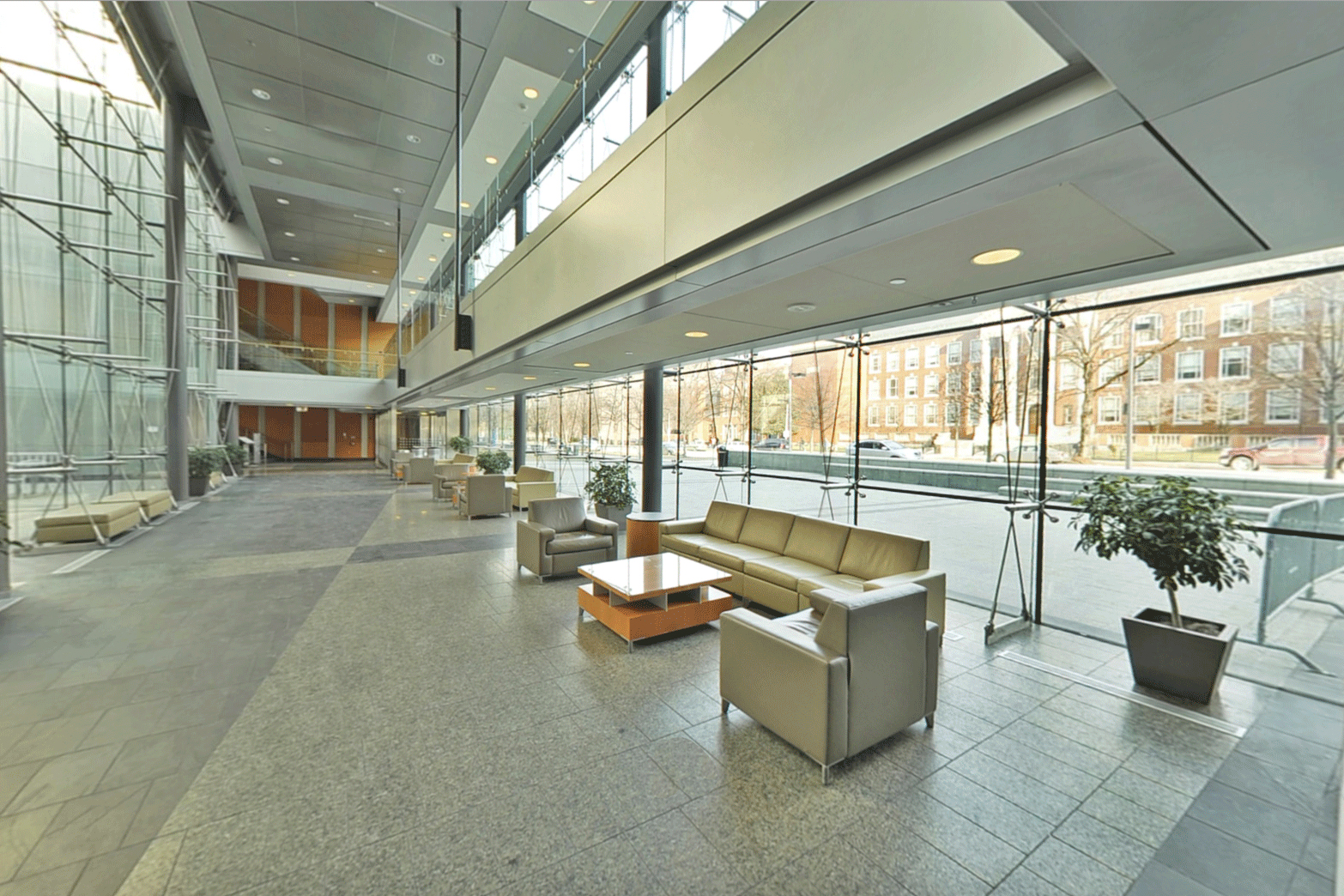 Entryway of the New Research Building.